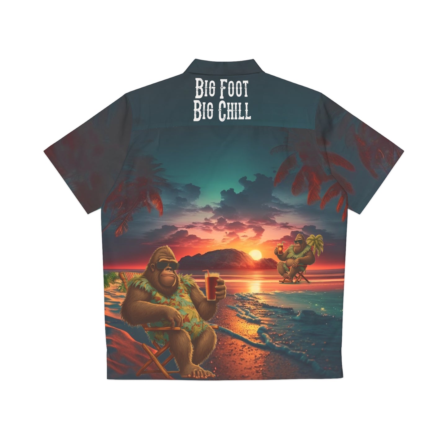 Bigfoot Big Chilling, Hawaiian Shirt