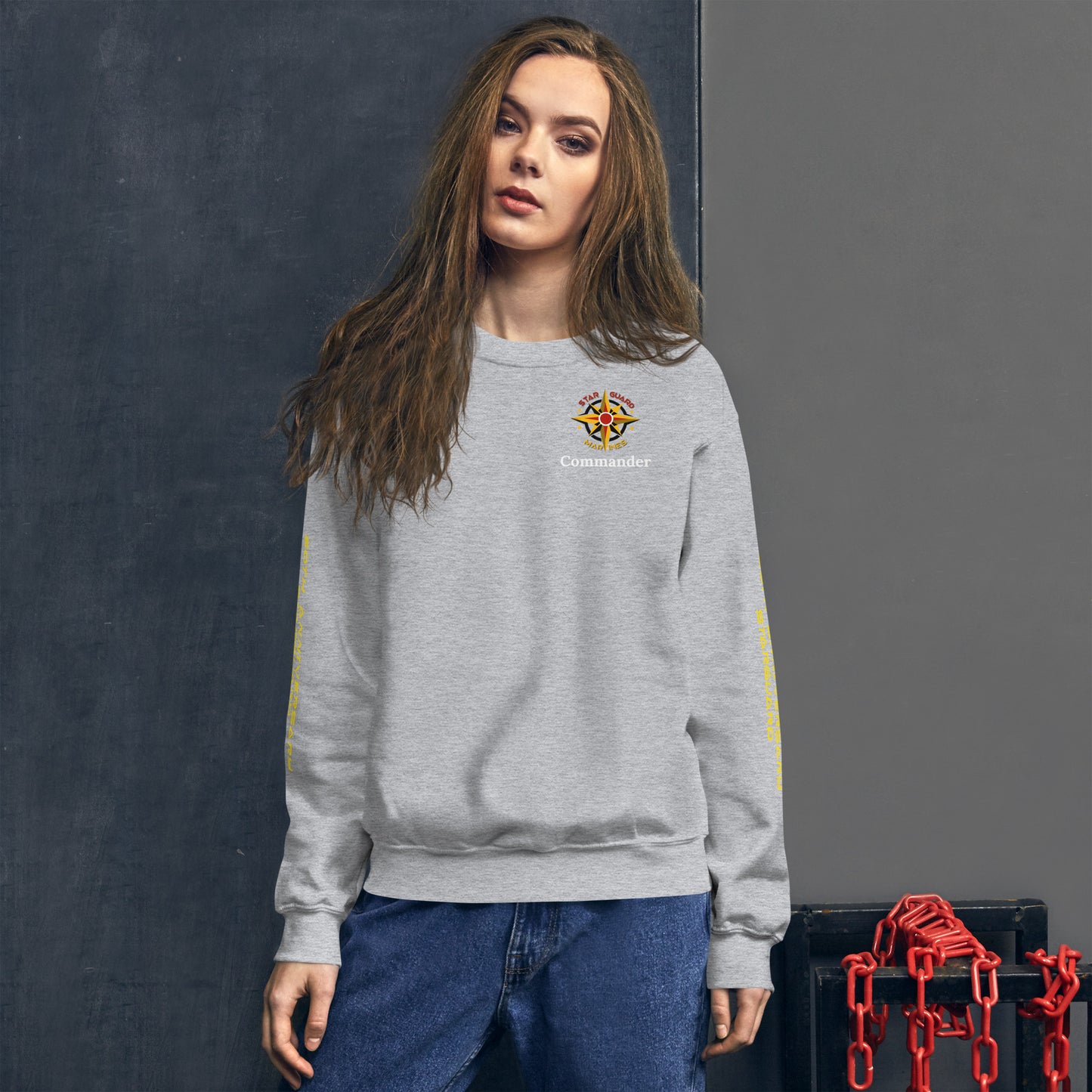Starguard Commander Modern Starburst Crew Neck Sweatshirt - 50th Anniversary Edition