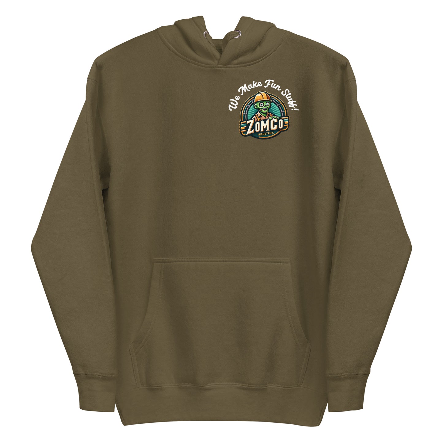 Zomco Industries Hoodie: Where Comfort Meets the Undead!