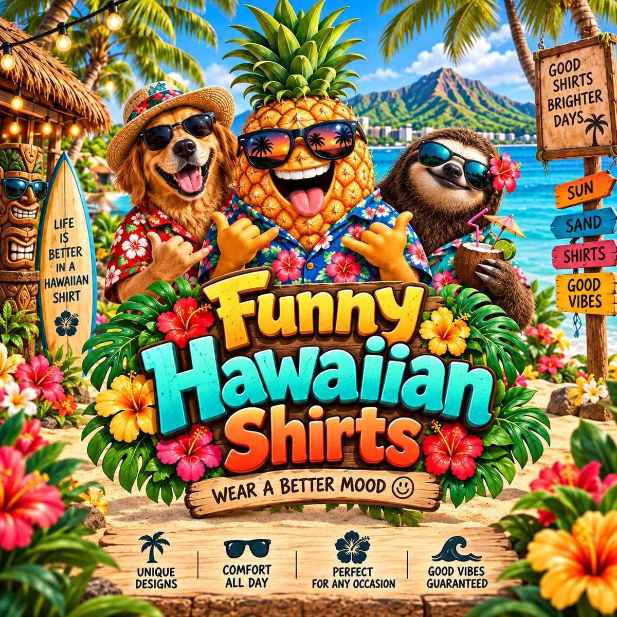 Funny Hawaiian Shirts
