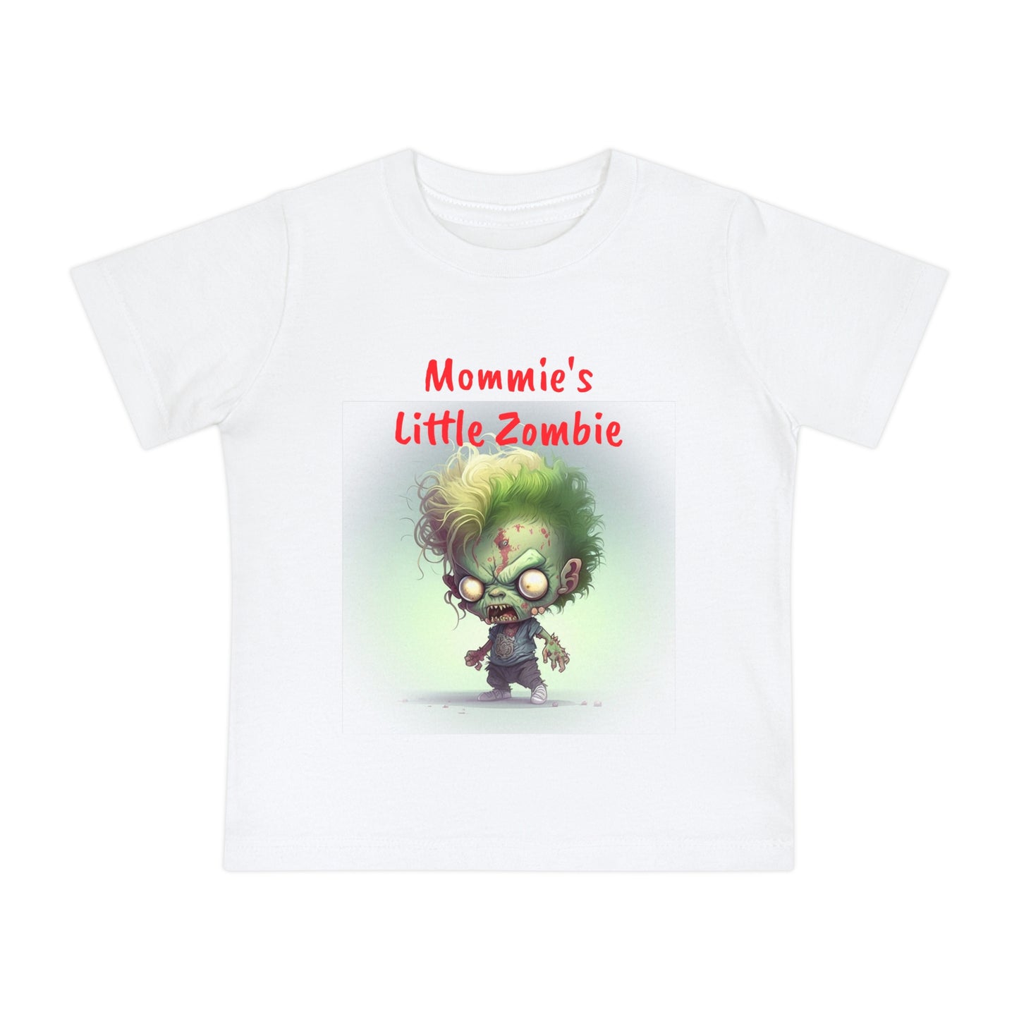 Baby Short Sleeve T-Shirt Zombie boy