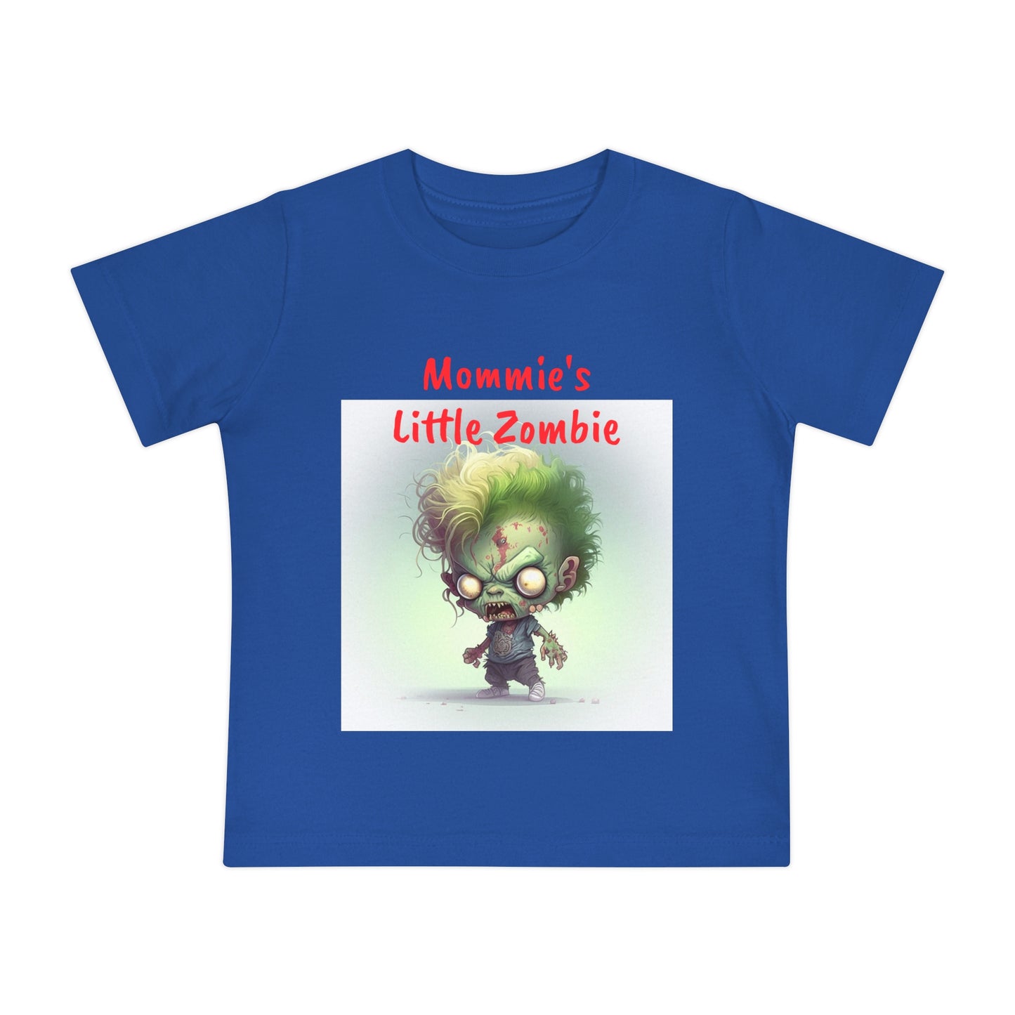 Baby Short Sleeve T-Shirt Zombie boy