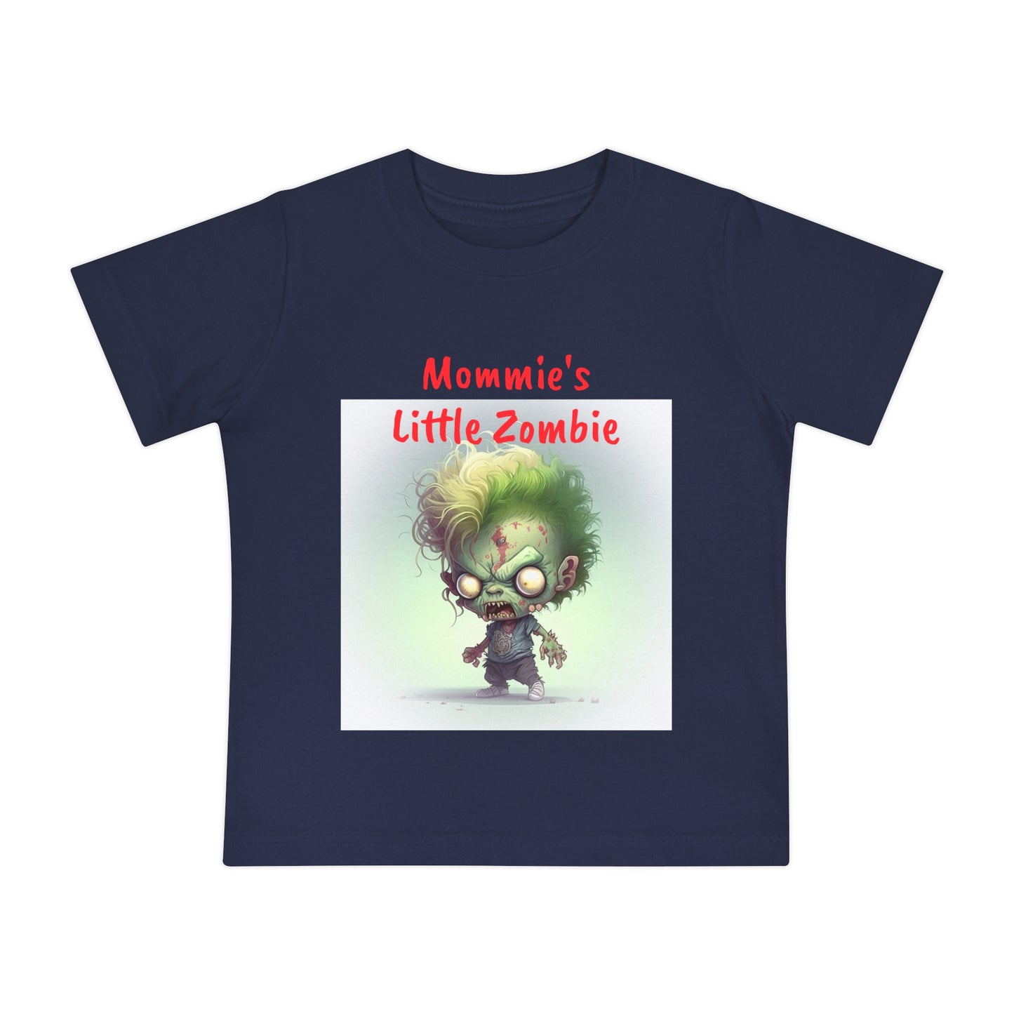 Baby Short Sleeve T-Shirt Zombie boy