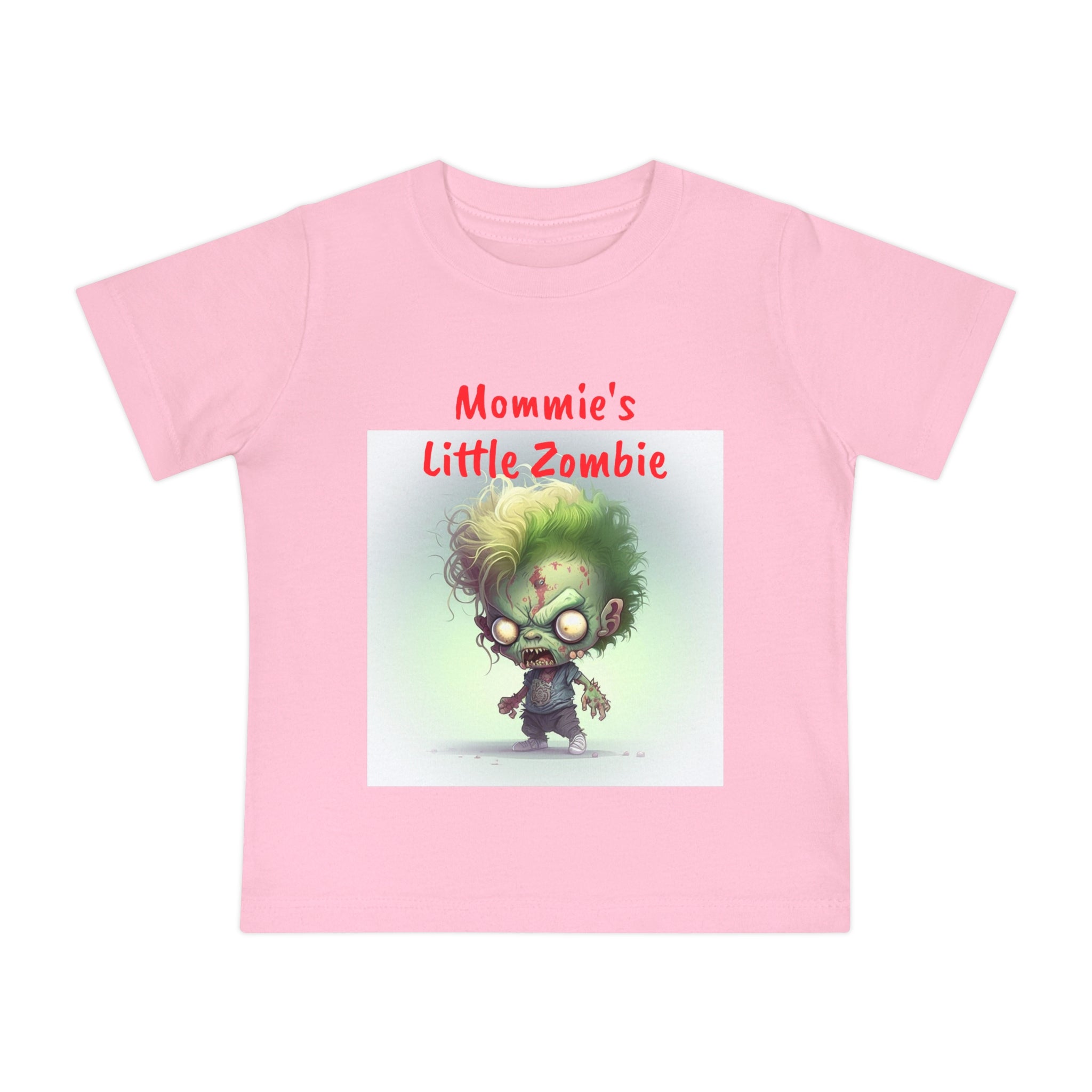 Baby Short Sleeve T-Shirt Zombie boy