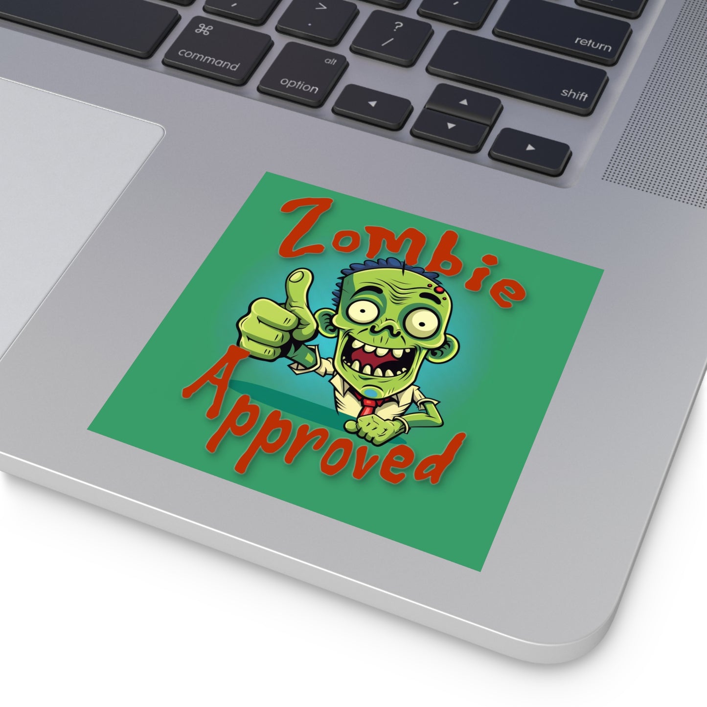 Zombie Approved Square Stickers, Indoor\Outdoor