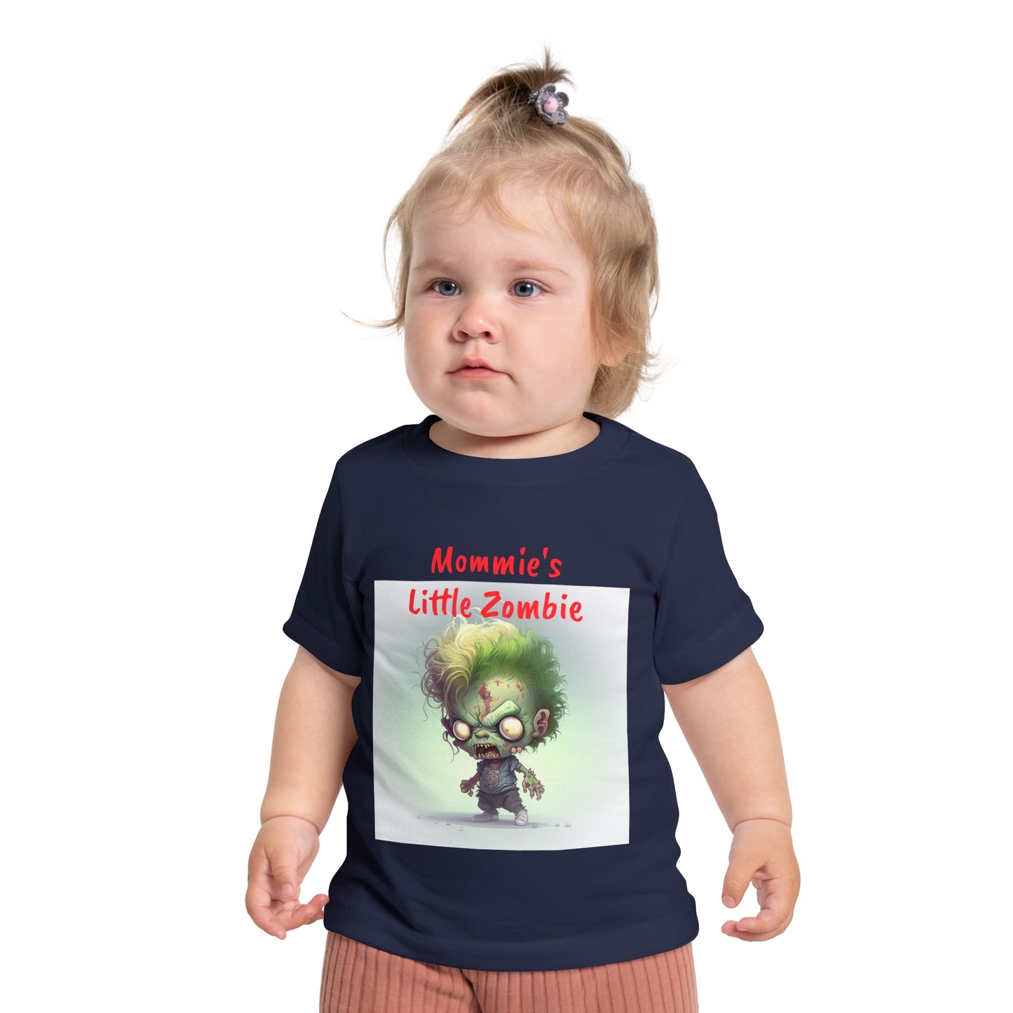 Baby Short Sleeve T-Shirt Zombie boy