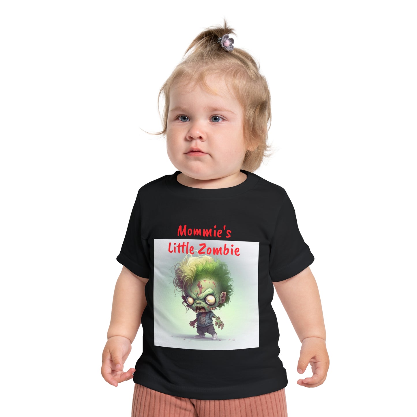 Baby Short Sleeve T-Shirt Zombie boy