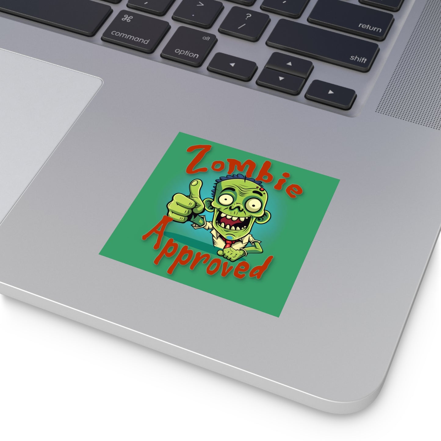 Zombie Approved Square Stickers, Indoor\Outdoor