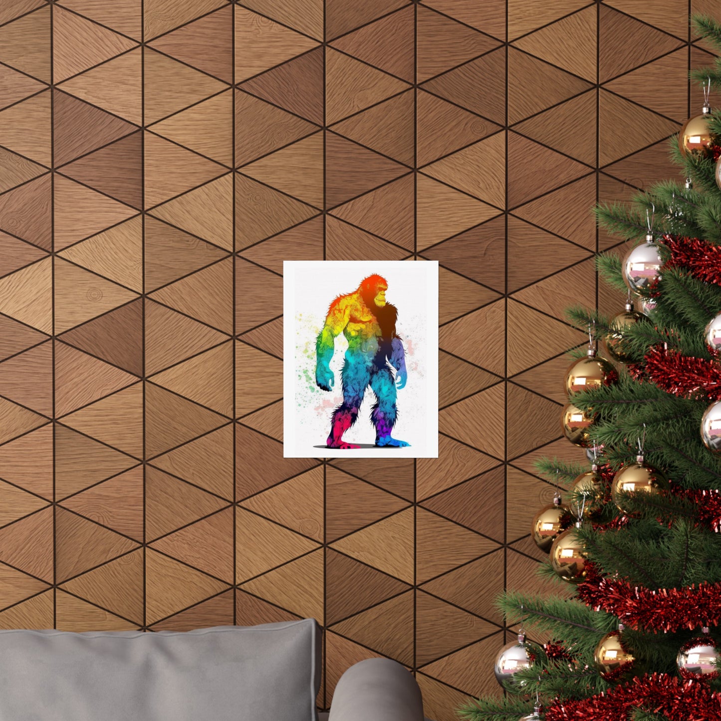 Rainbow Bigfoot Poster