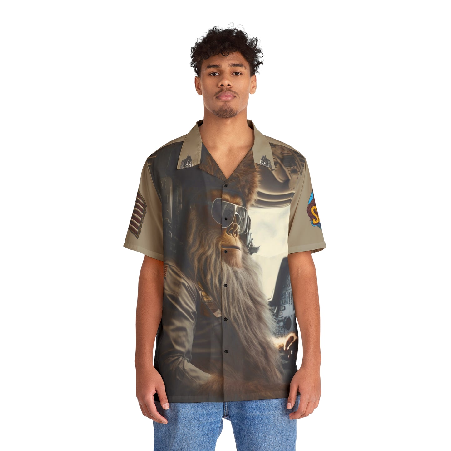 Sasquatch Airlines Hawaiian Shirt