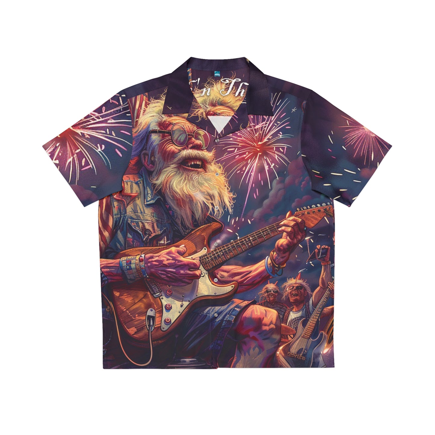 Rock'n The 4th Men's Hawaiian Shirt