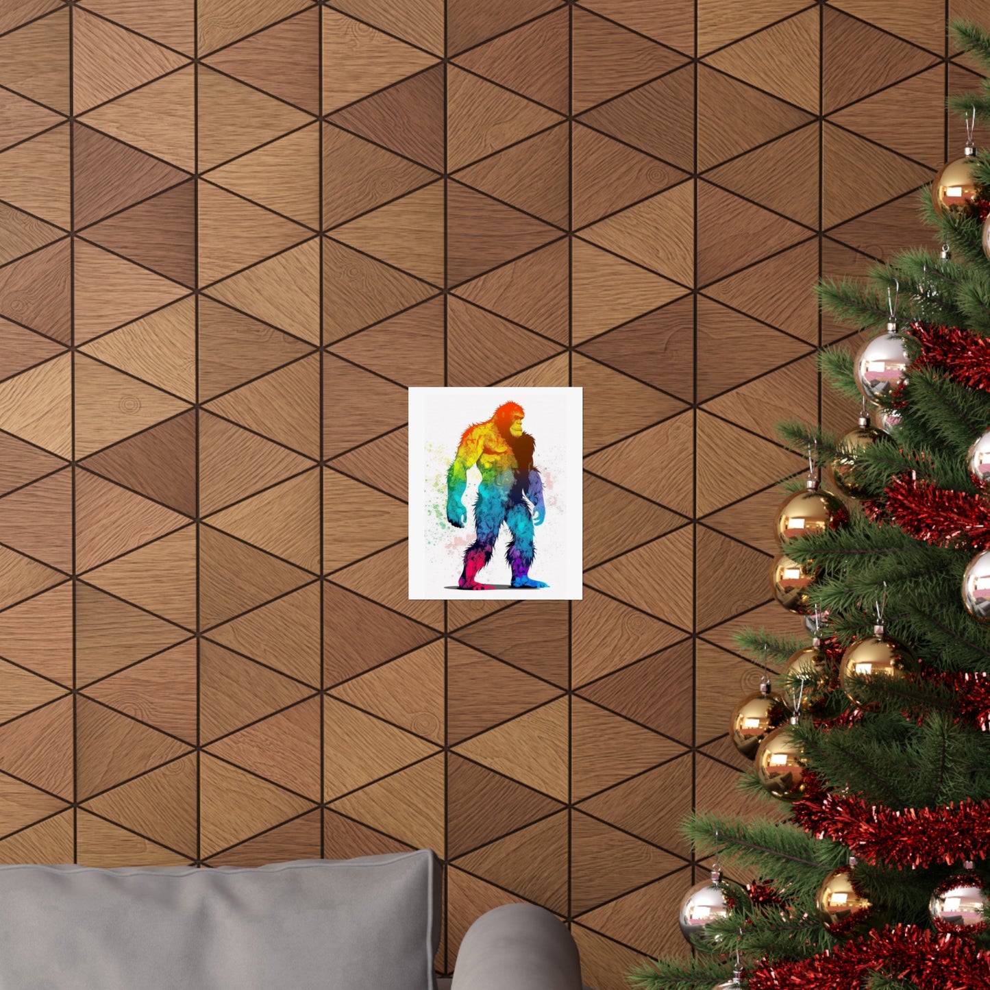 Rainbow Bigfoot Poster