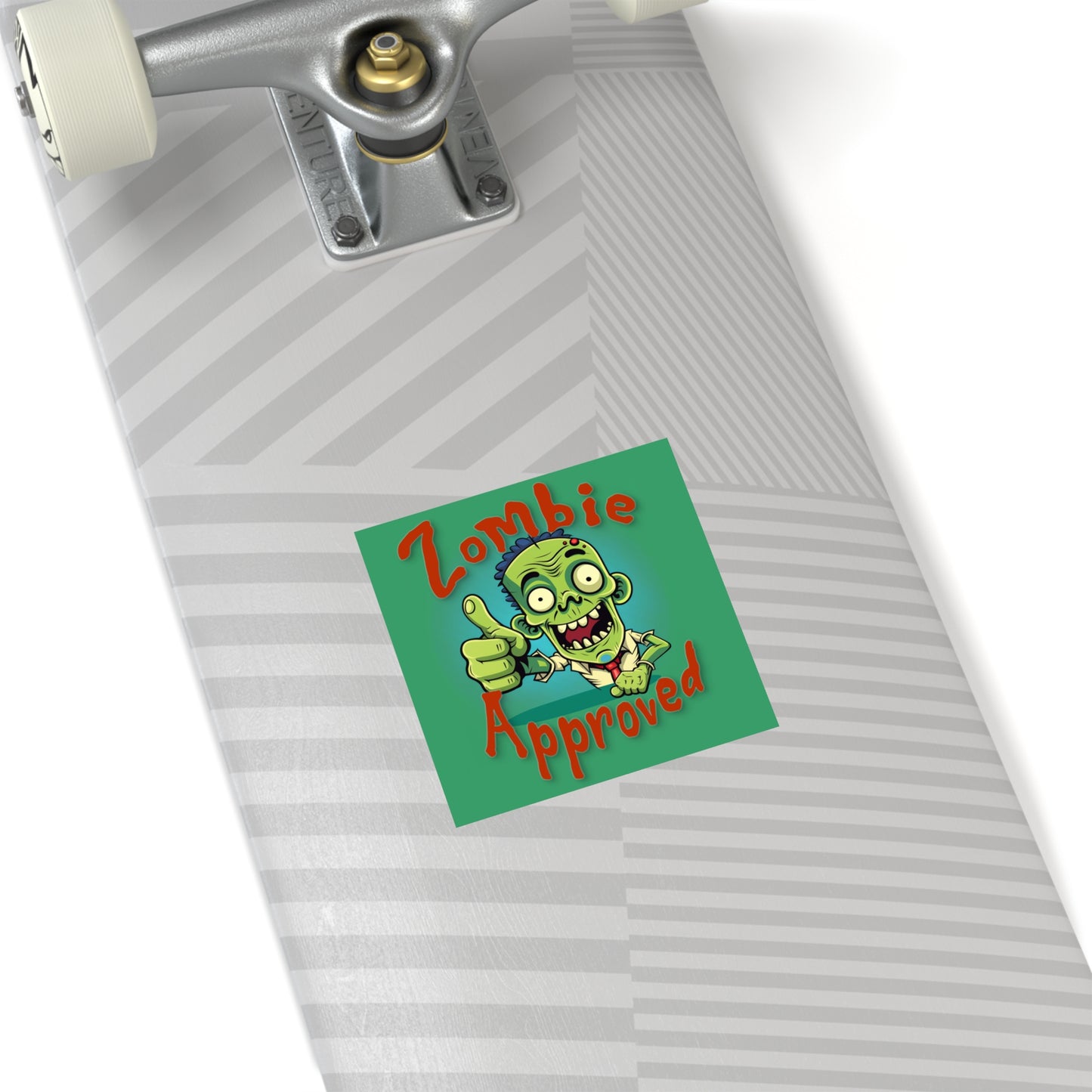 Zombie Approved Square Stickers, Indoor\Outdoor