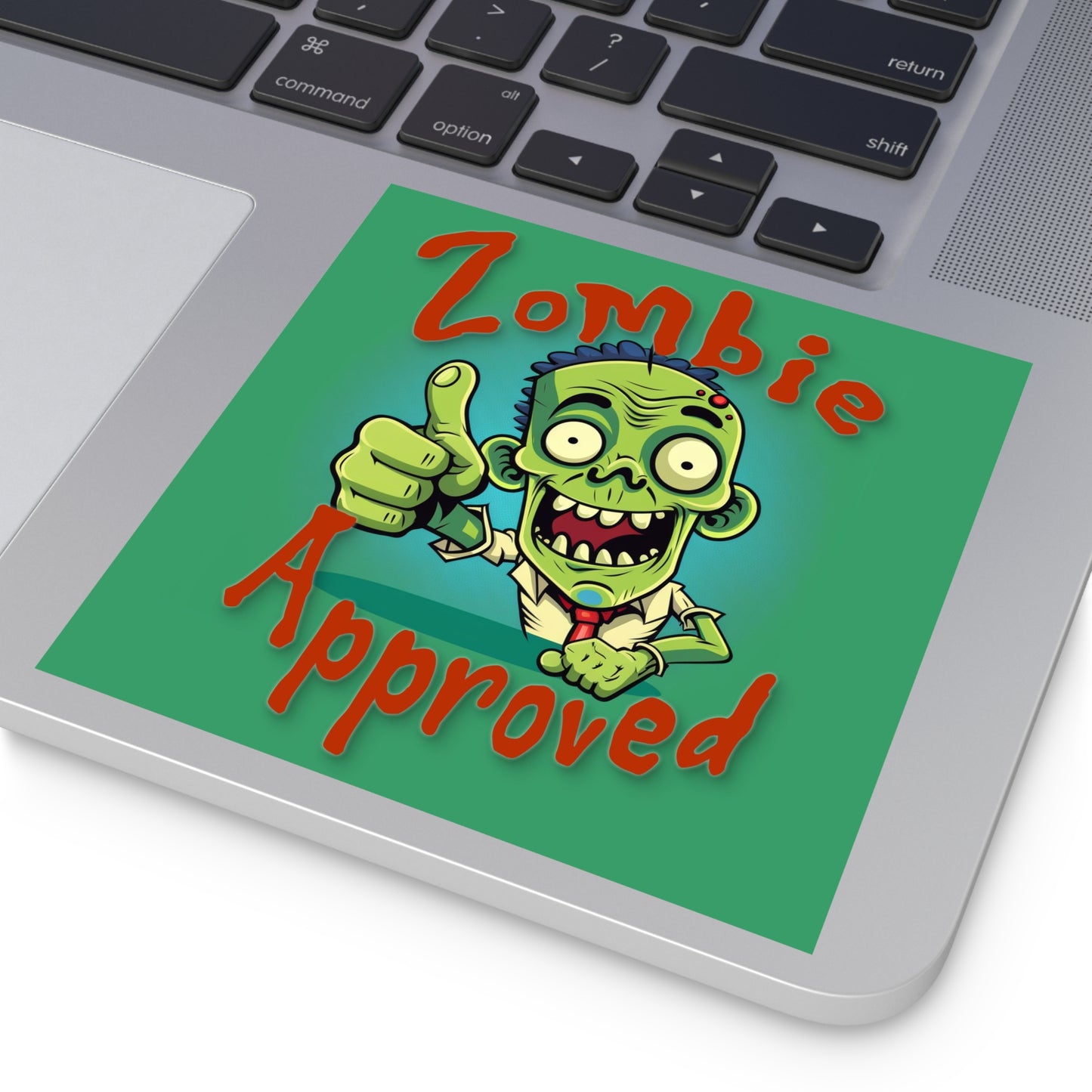 Zombie Approved Square Stickers, Indoor\Outdoor