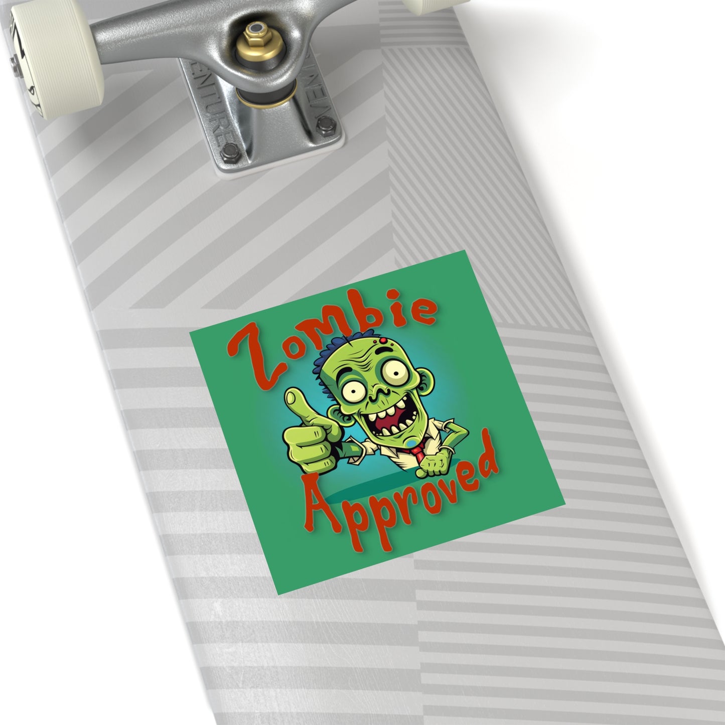 Zombie Approved Square Stickers, Indoor\Outdoor