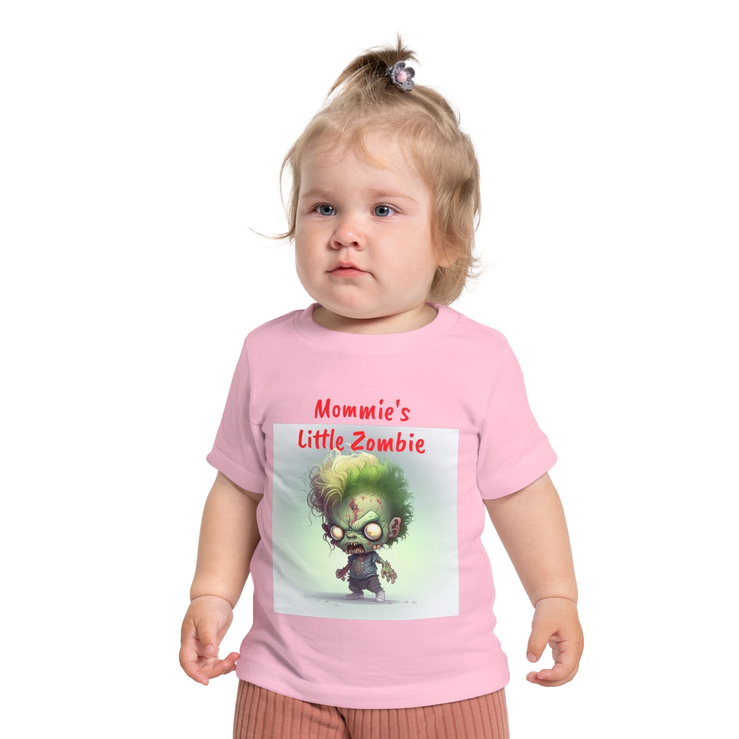 Baby Short Sleeve T-Shirt Zombie boy