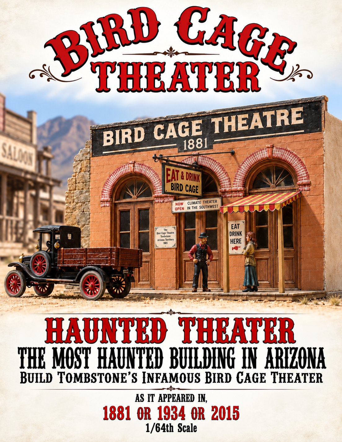 Brid Cage Theater Paper Model