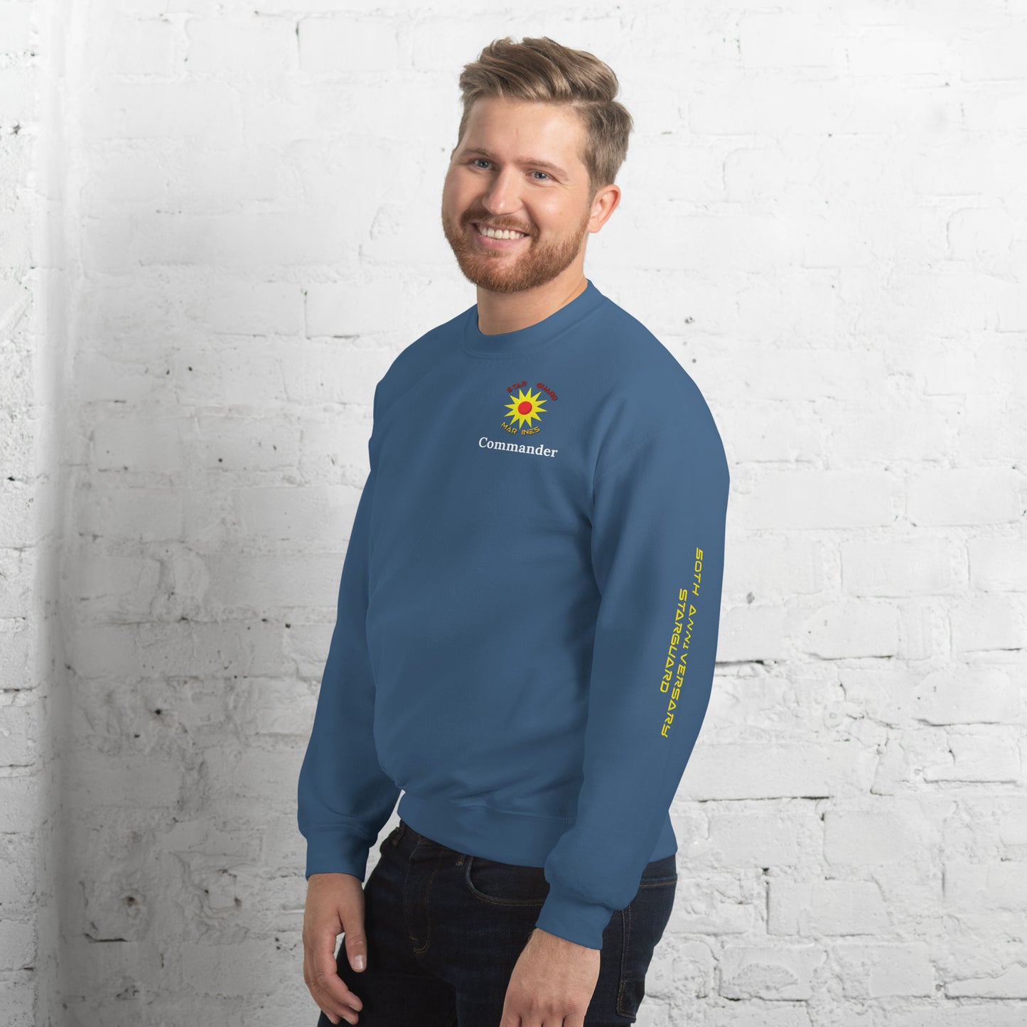 Starguard Commander Classic Starburst Crew Neck Sweatshirt - 50th Anniversary Edition