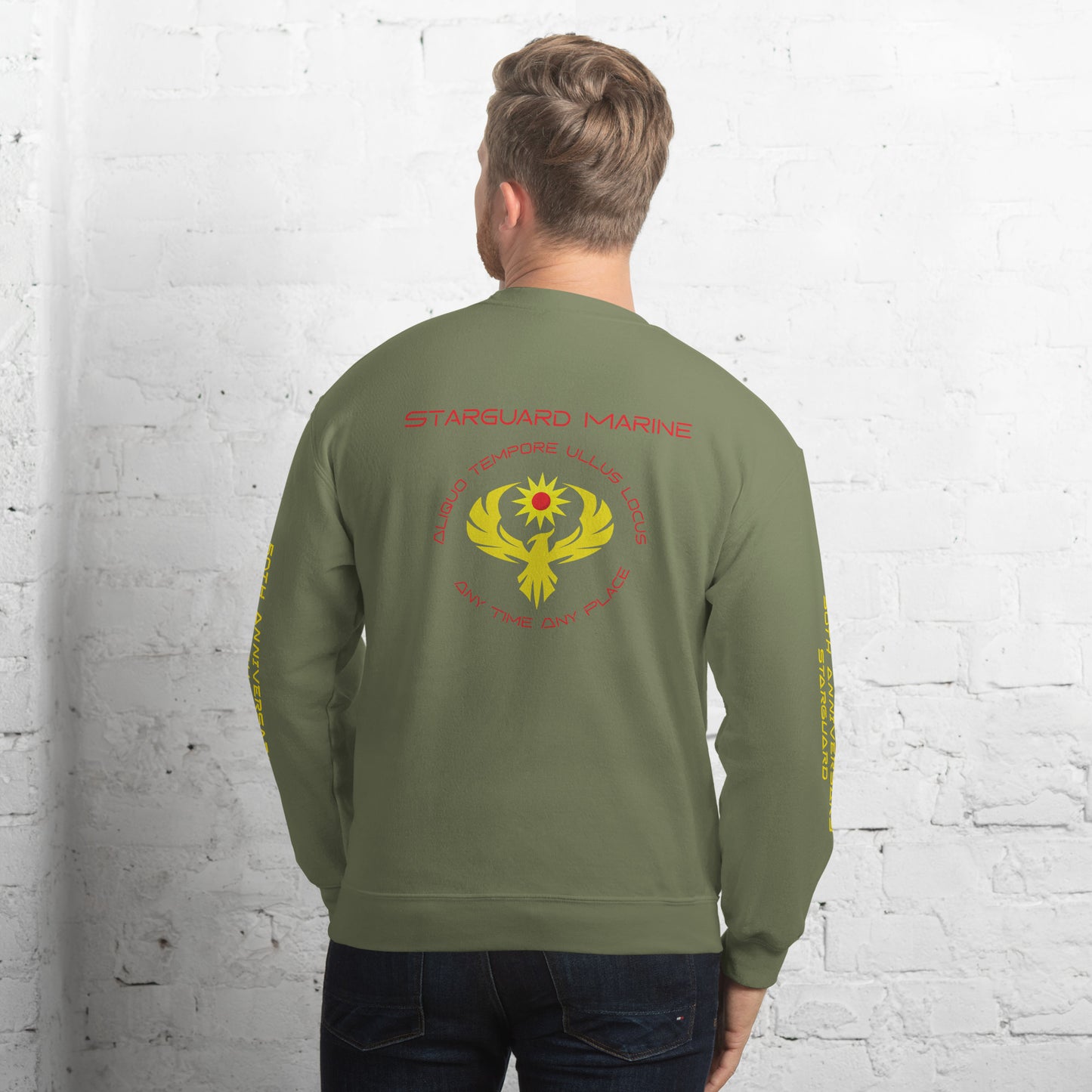 Starguard Commander Classic Starburst Crew Neck Sweatshirt - 50th Anniversary Edition