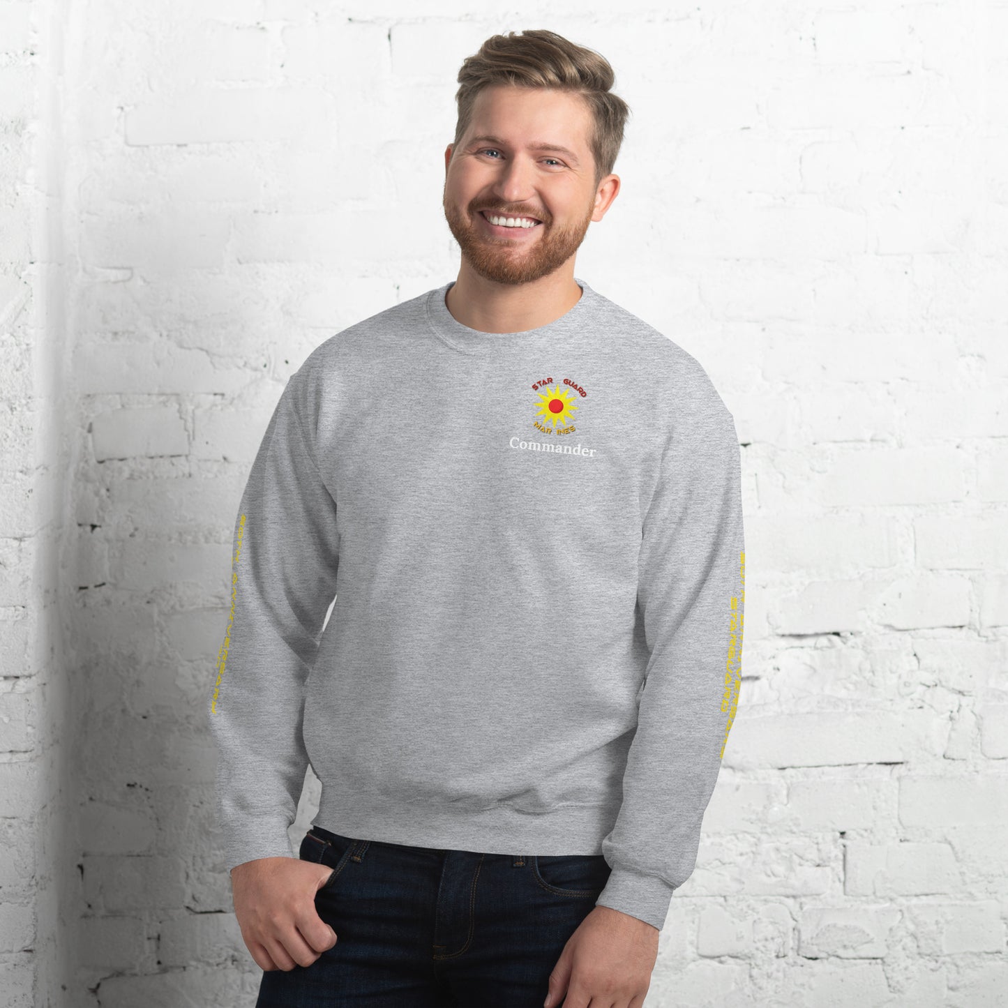 Starguard Commander Classic Starburst Crew Neck Sweatshirt - 50th Anniversary Edition