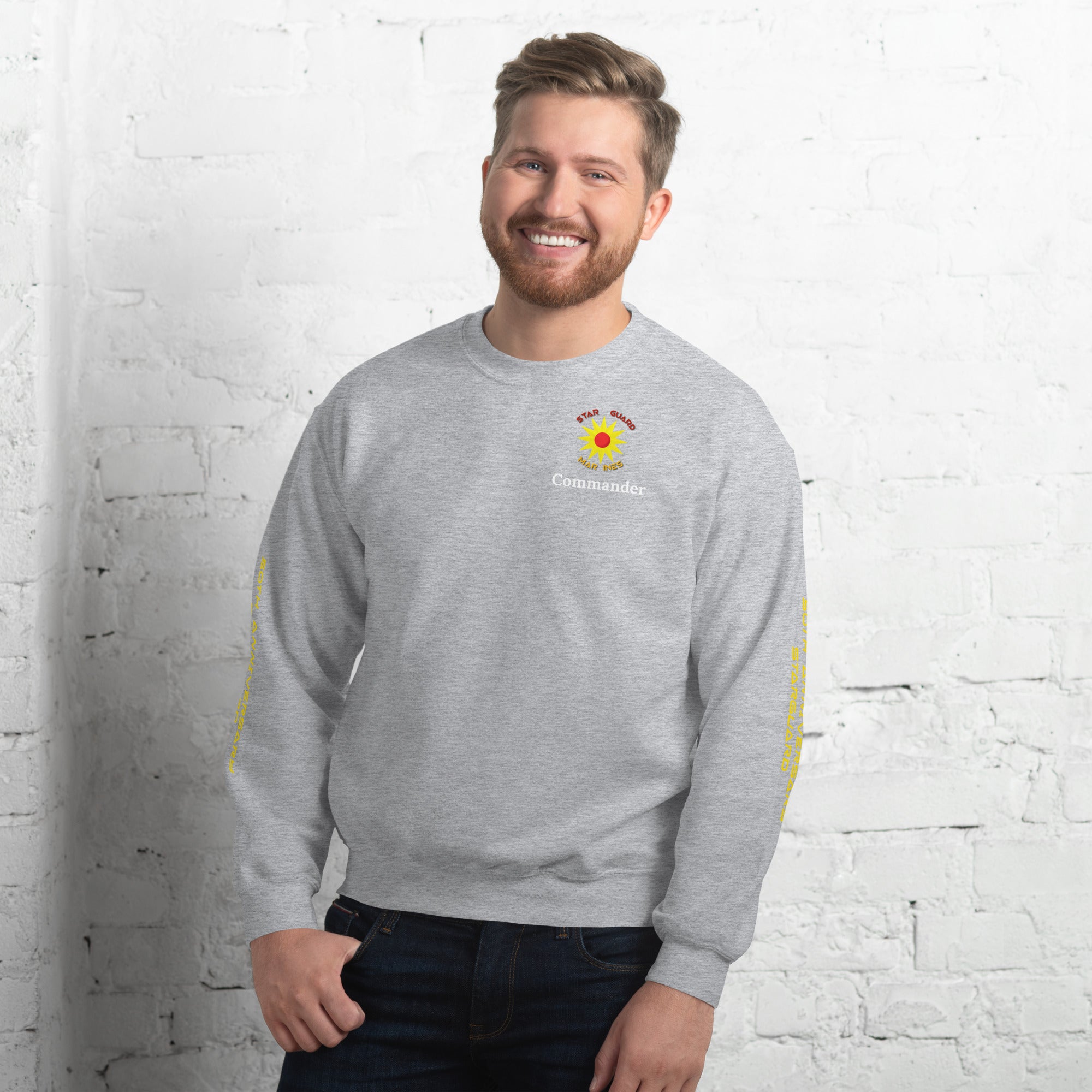 Starguard Commander Classic Starburst Crew Neck Sweatshirt - 50th Anniversary Edition
