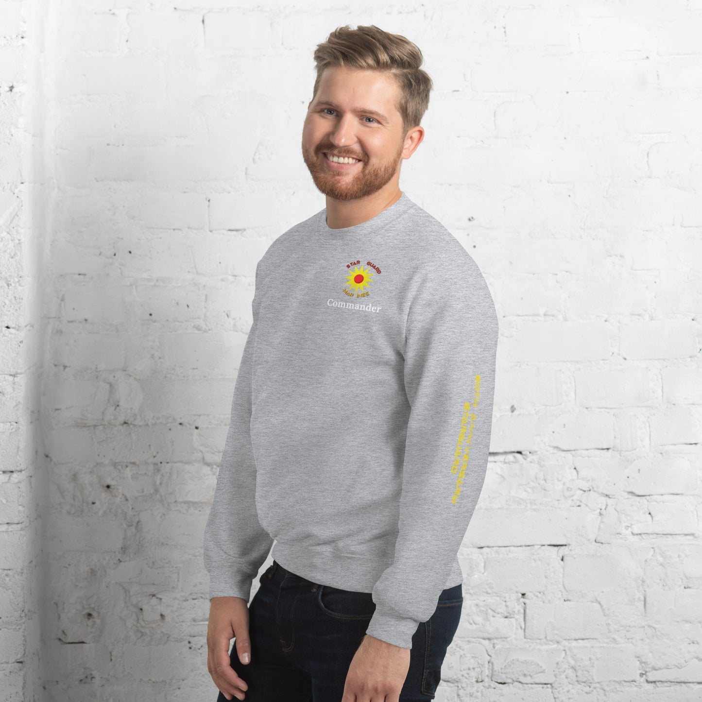 Starguard Commander Classic Starburst Crew Neck Sweatshirt - 50th Anniversary Edition