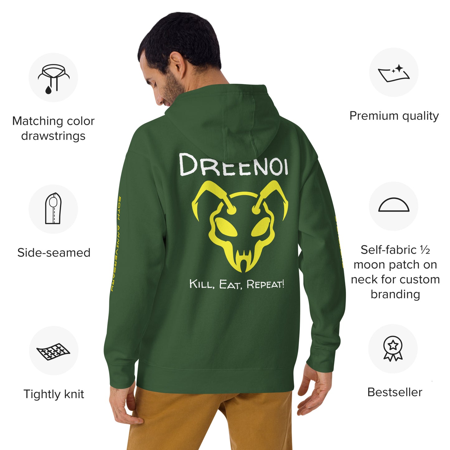 Dreenoi Cybercom Hoodie - 50th Anniversary of Starguard Edition